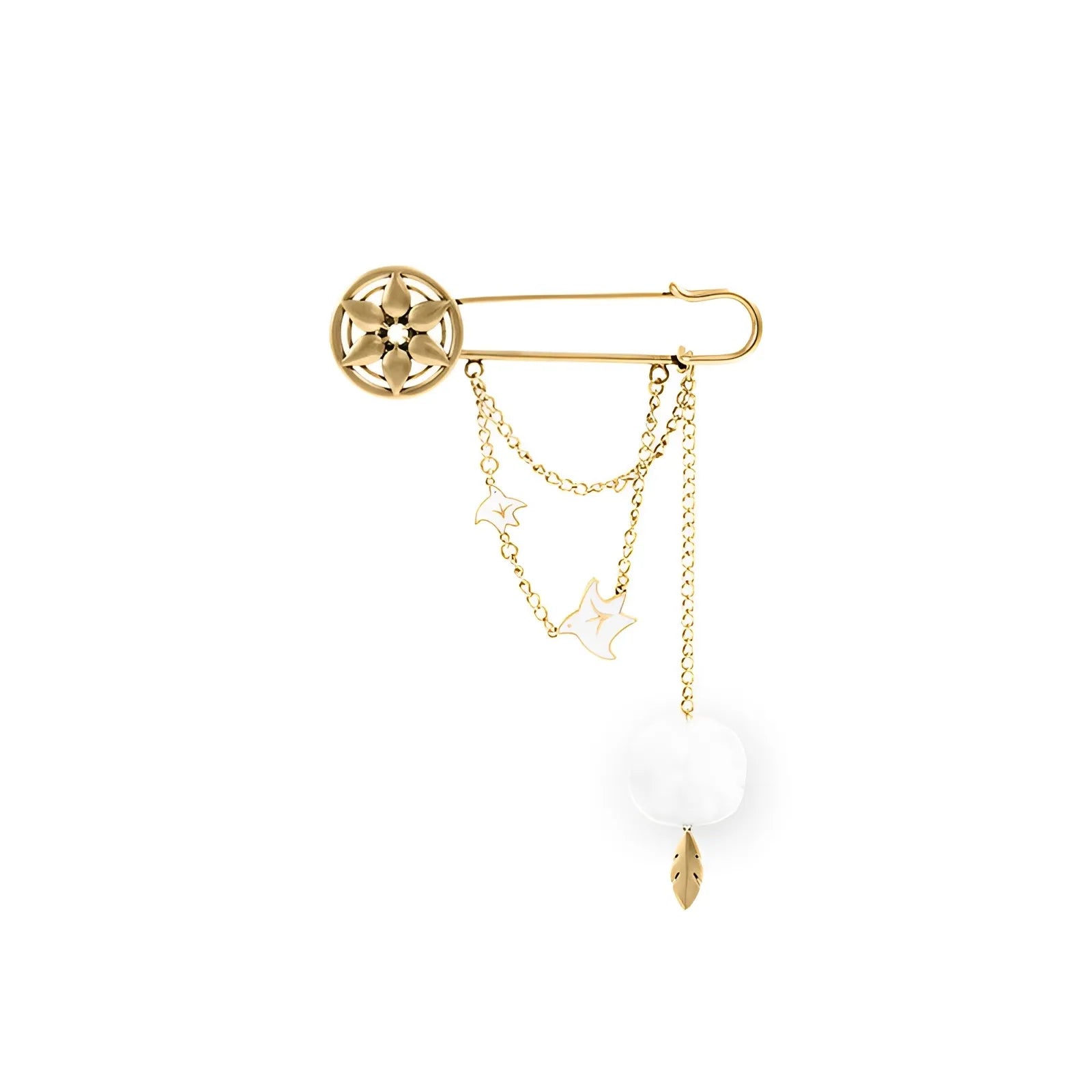 Wanderer brooch accessory styling for cosplay outfit