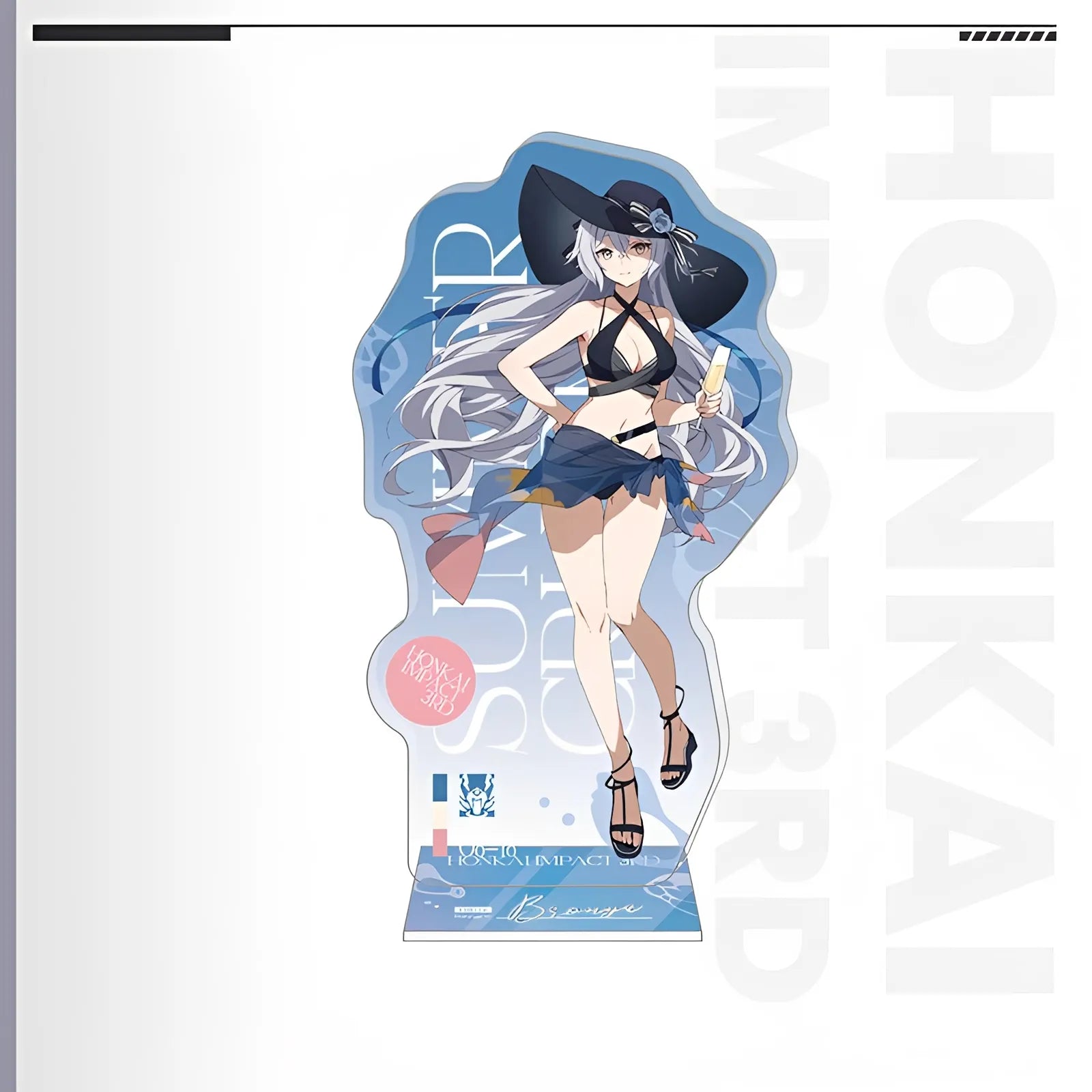 Honkai Impact 3 Bronya Zaychik Leisure Summer Series acrylic stand anime figure display