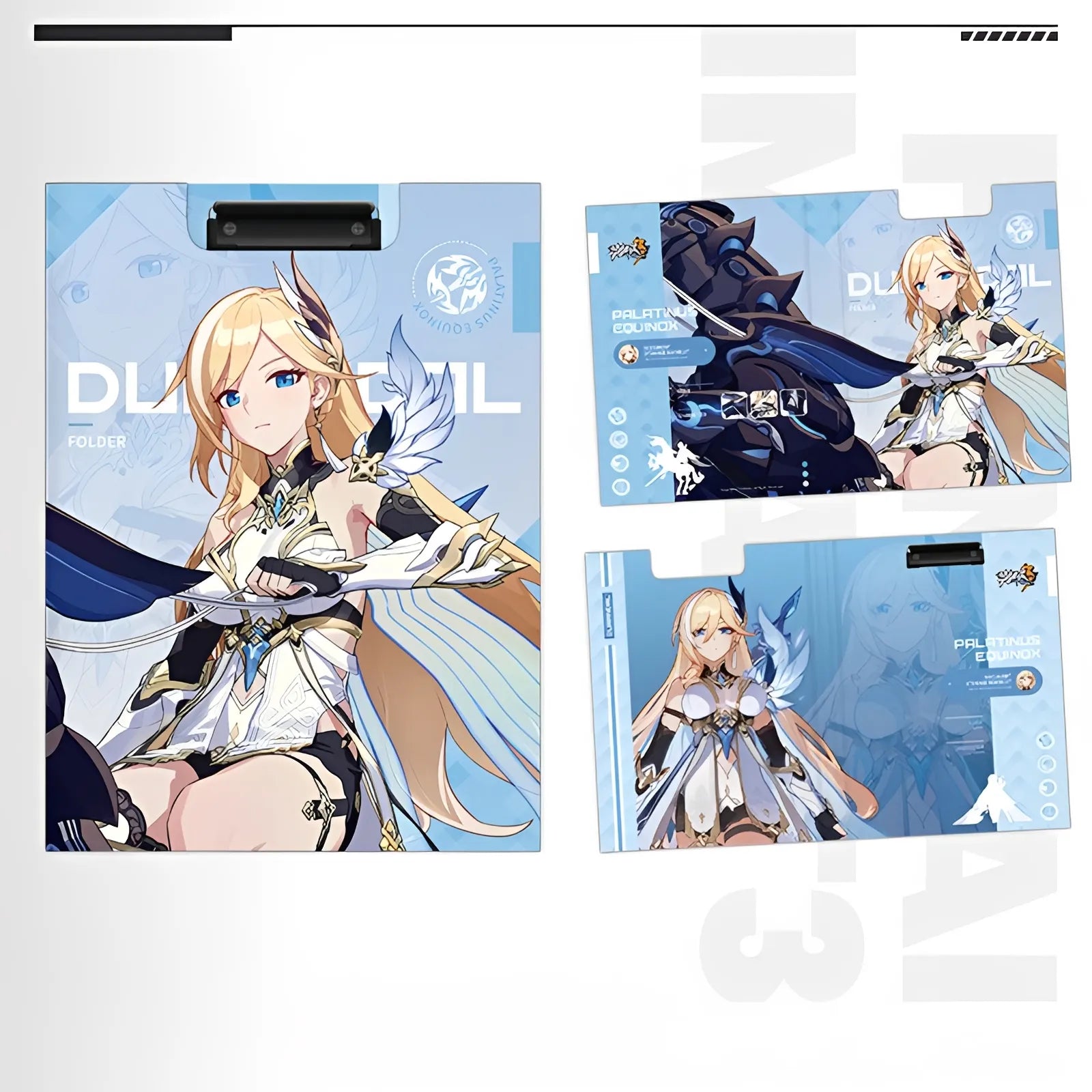 Honkai Impact 3 Durandal character illustration document folder anime stationery collectible