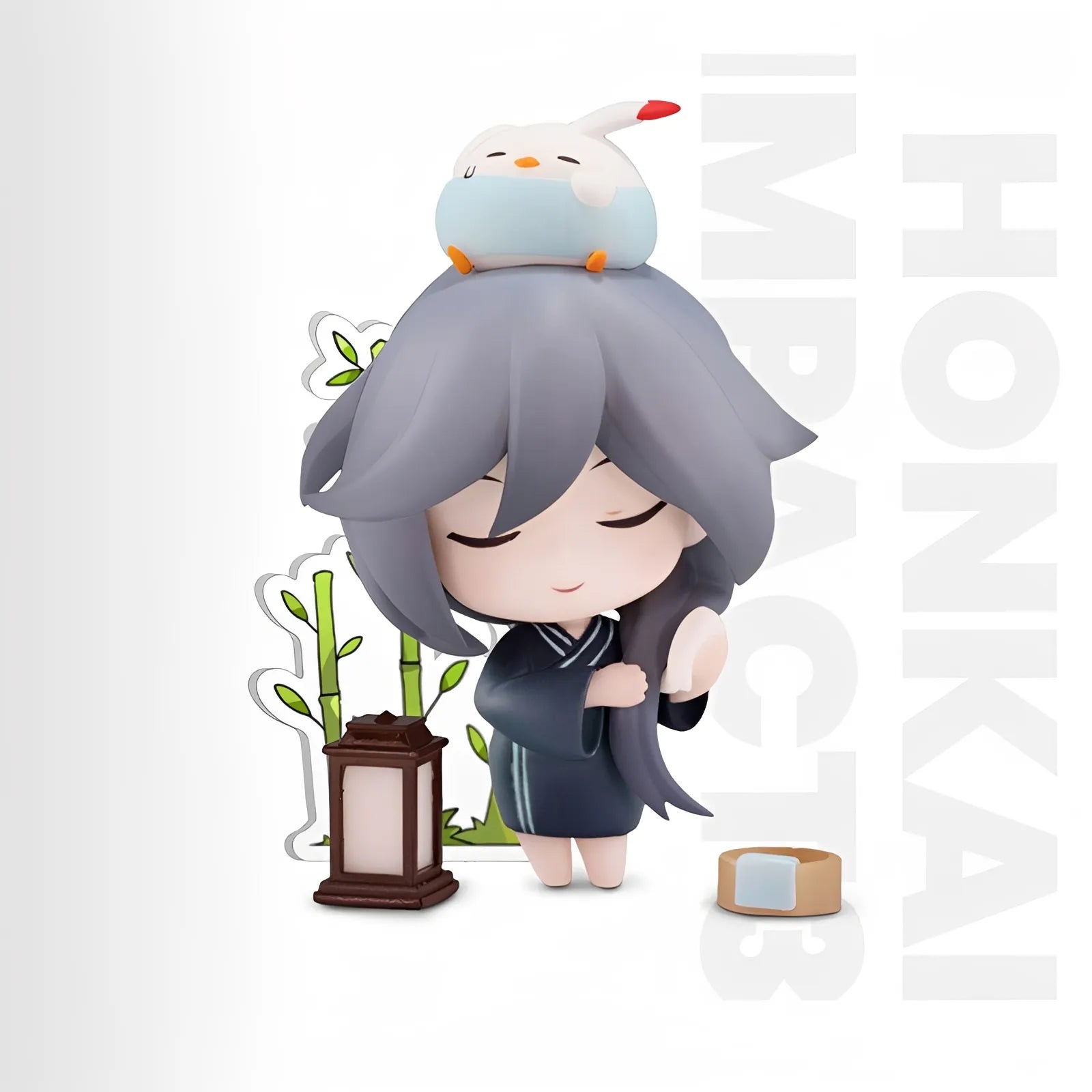 Honkai Impact 3 Hot Spring Vacation chibi figure Fu Hua collectible anime desk figure