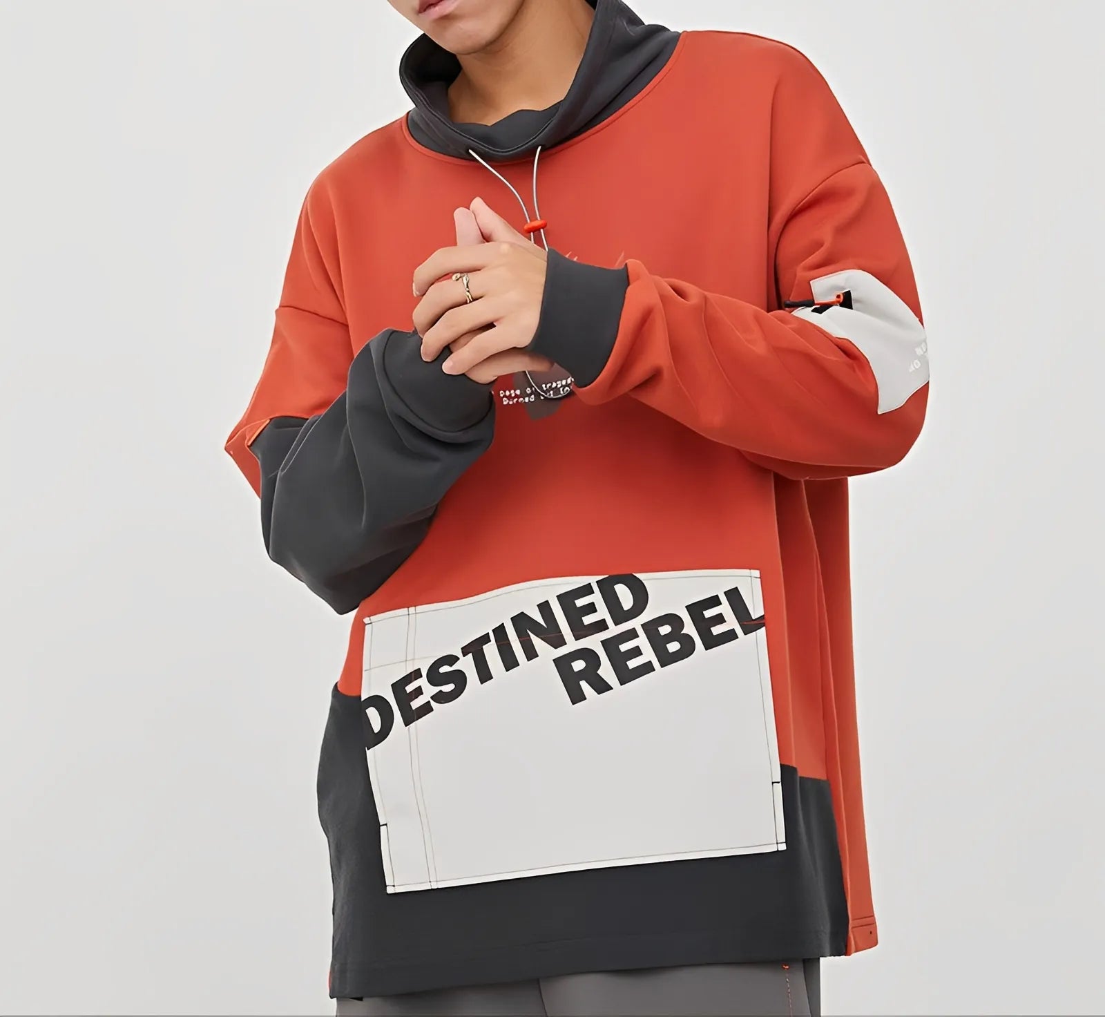 Honkai Impact 3 Kiana hoodie with Destined Rebel design Flame-Chasers series anime streetwear