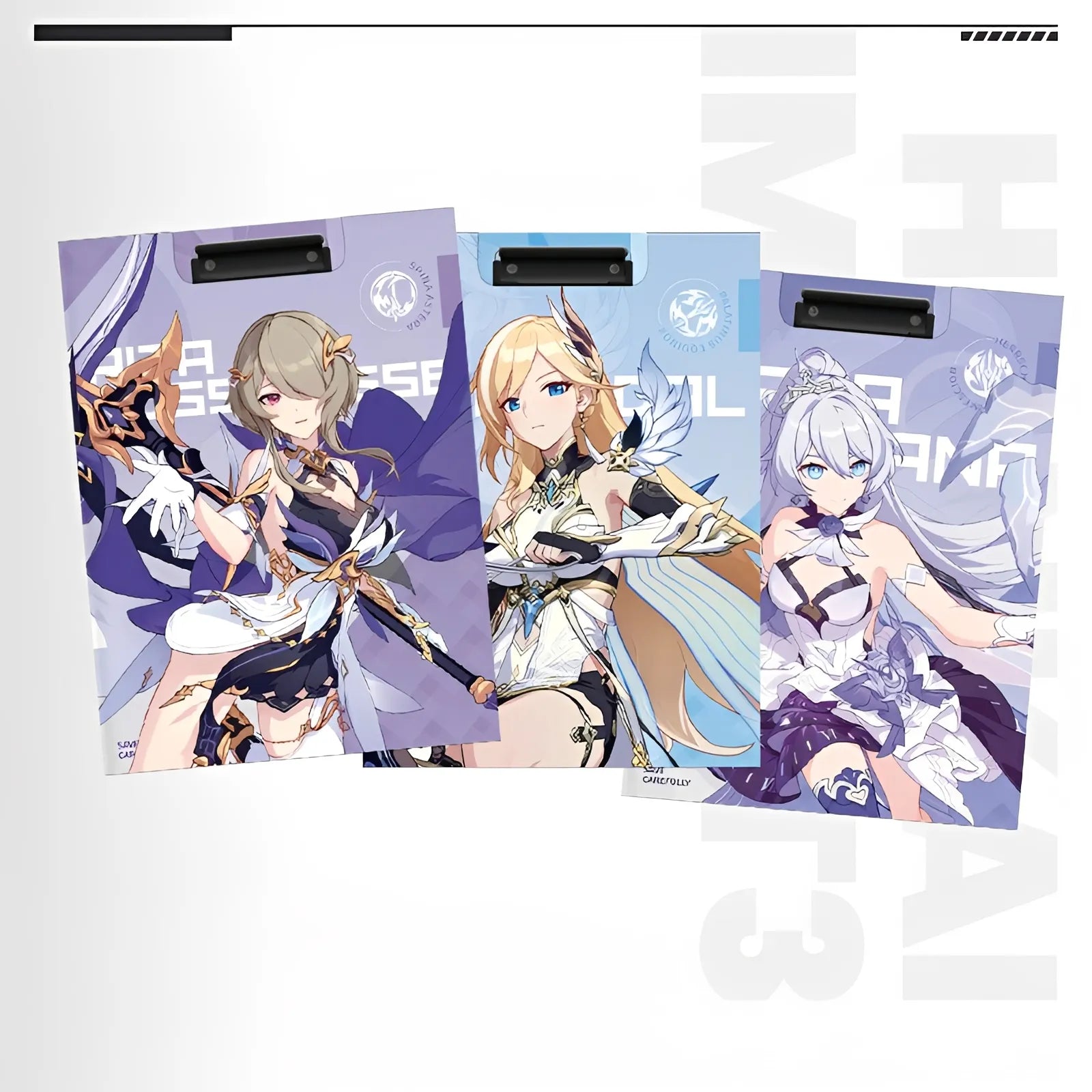 Honkai Impact 3 Rita character illustration document folder anime stationery collectible