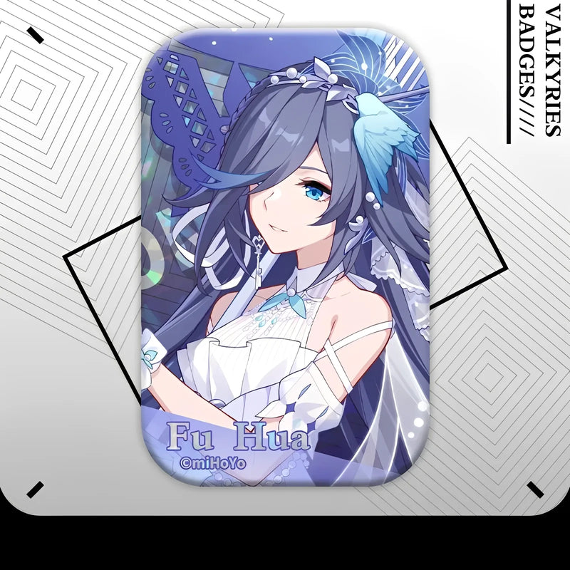 Honkai Impact 3 Murata Himeko square badge