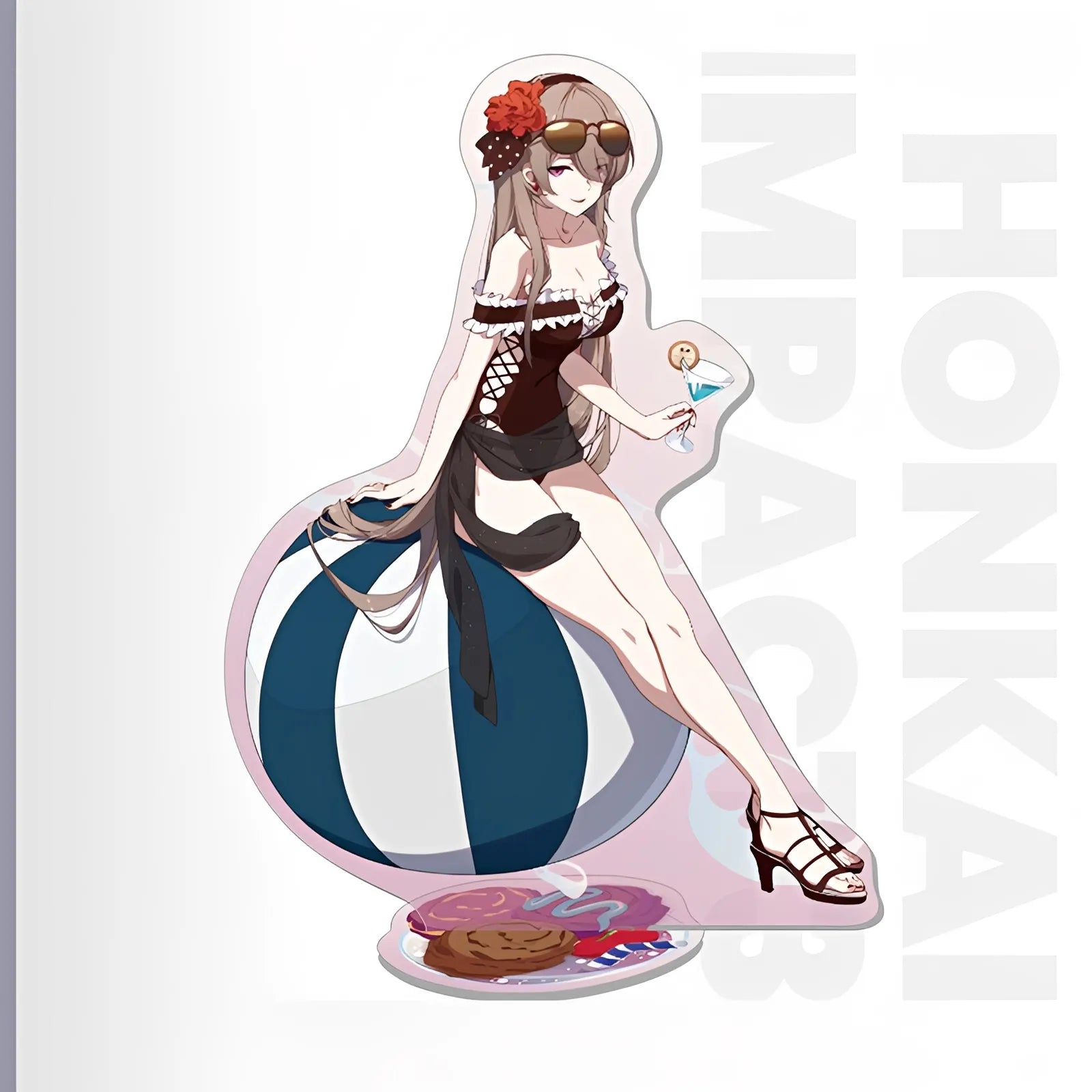 Honkai Impact 3 Rita Rossweisse Leisure Summer Series acrylic stand anime figure display