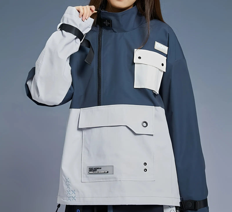 Bronya Zaychik Silverwing jacket Honkai Impact 3rd anime clothing front wearing view futuristic tactical style jacket