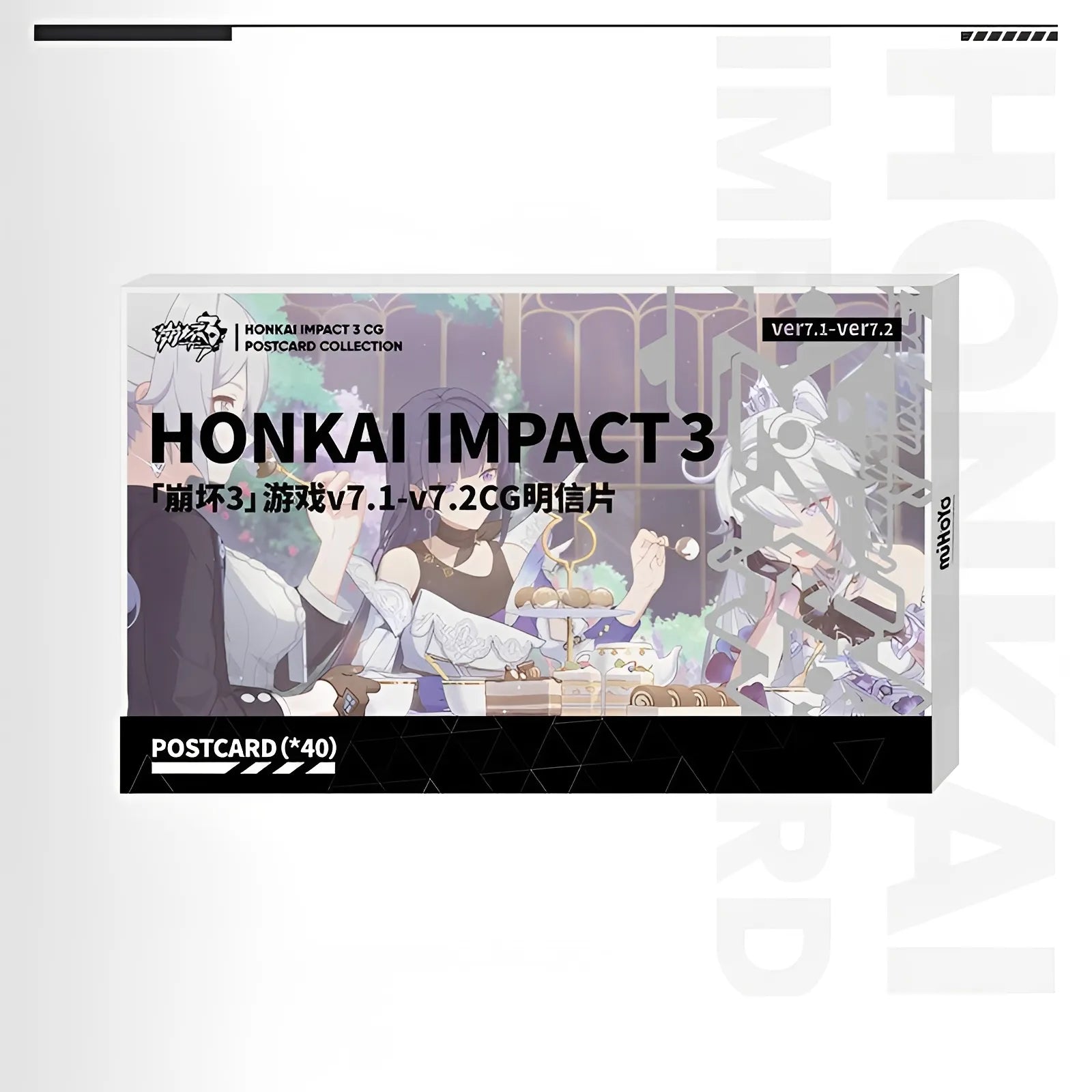 Honkai Impact 3rd CG postcard set character artwork card