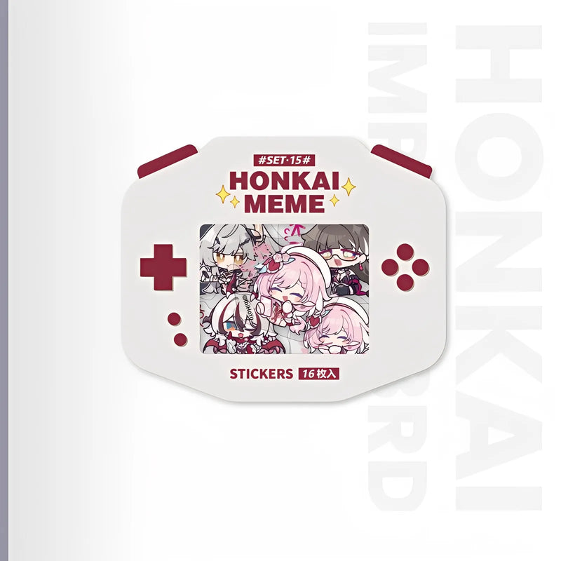 Honkai Impact 3rd chibi meme stickers