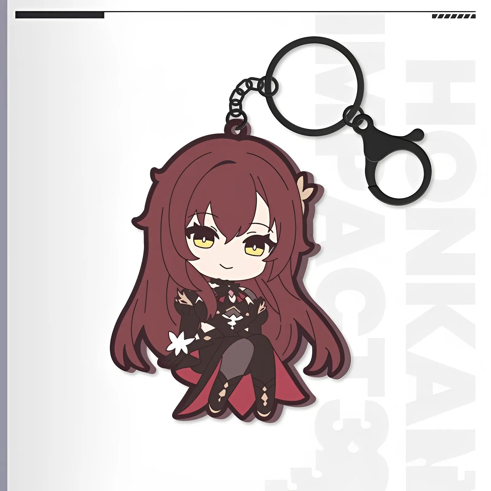 Honkai Impact 3rd Eden chibi soft rubber keychain collectible accessory