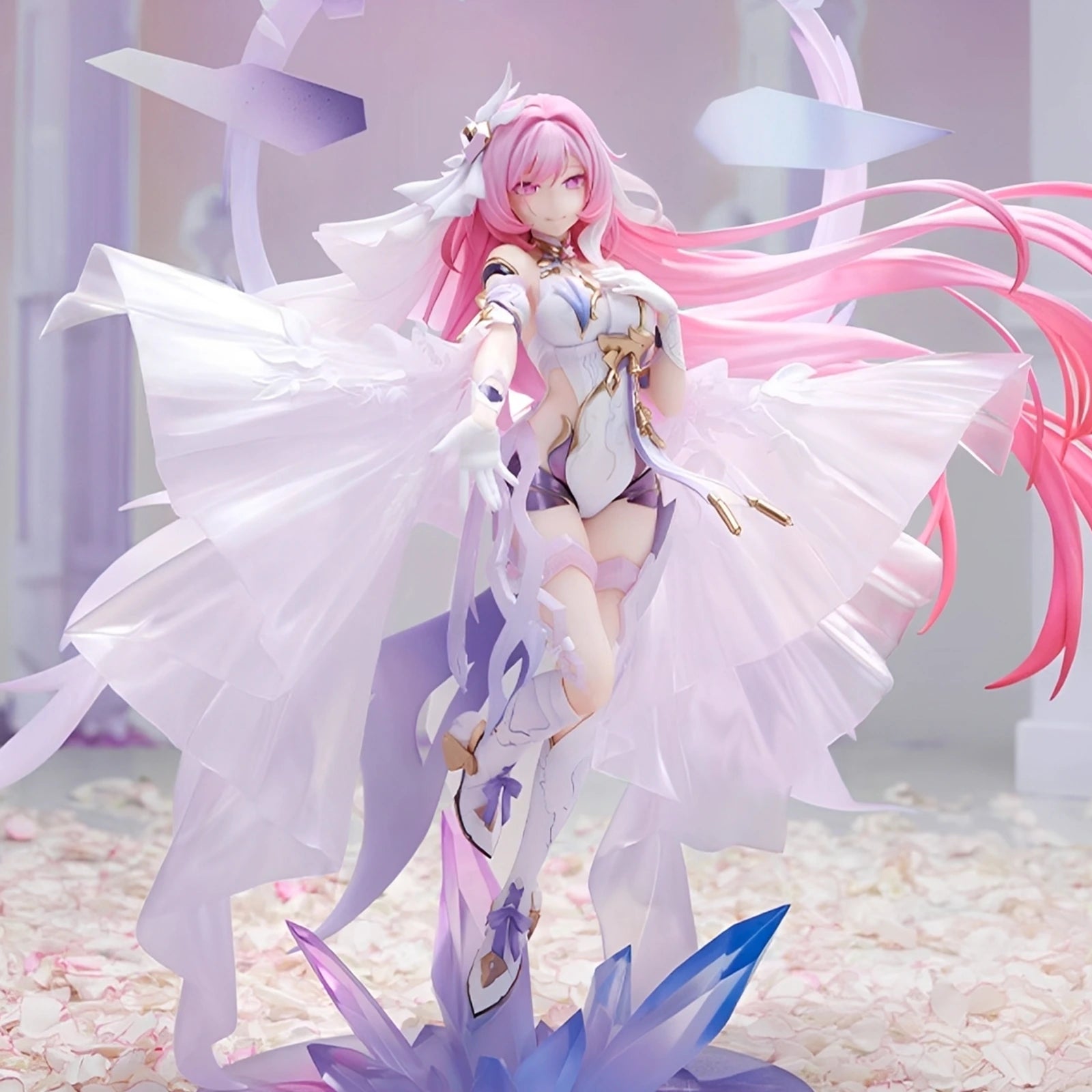 Elysia Herrscher of Human 1/7 scale figure dynamic front angle highlighting wings and flowing hair details