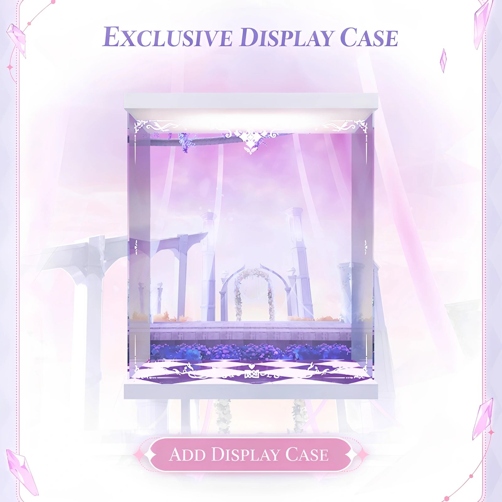 Exclusive display case for Honkai Impact 3rd Elysia Herrscher of Human 1/7 scale figure with decorative background