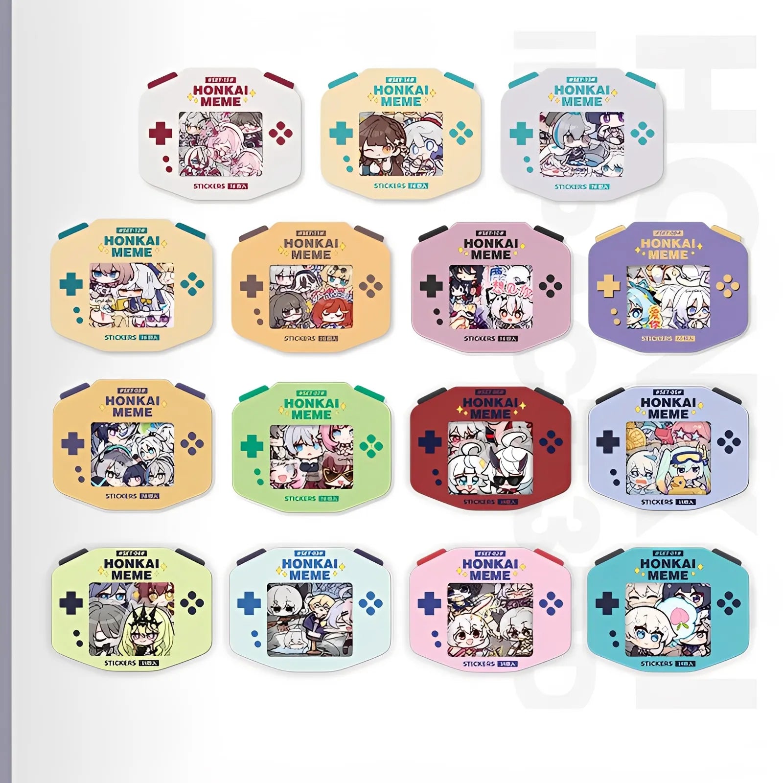 Honkai Impact 3rd HONKAI MEME Series PET sticker set product details