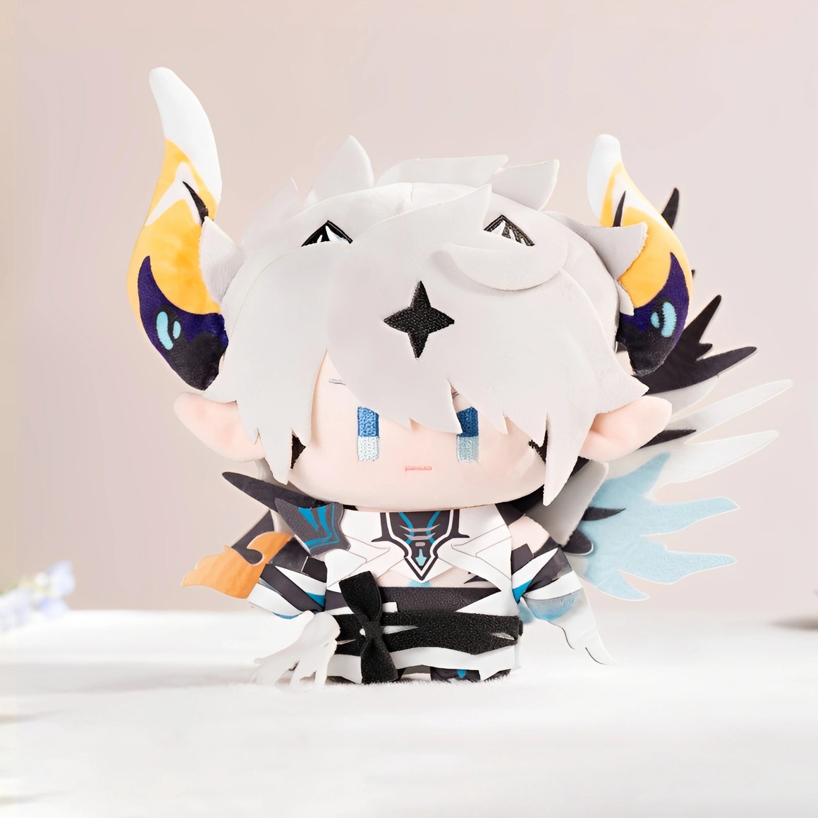 Chibi plush doll of Kevin Kaslana from Honkai Impact 3rd