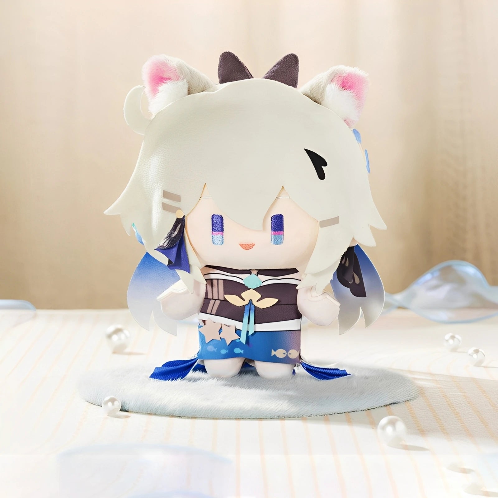 Chibi plush doll of Kiana Kaslana from Honkai Impact 3rd