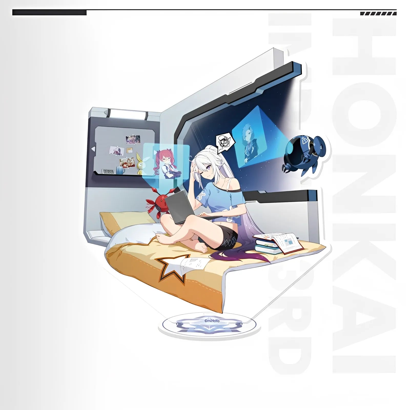 Honkai Impact 3rd Kiana Study Prep Stigmata Acrylic Stand