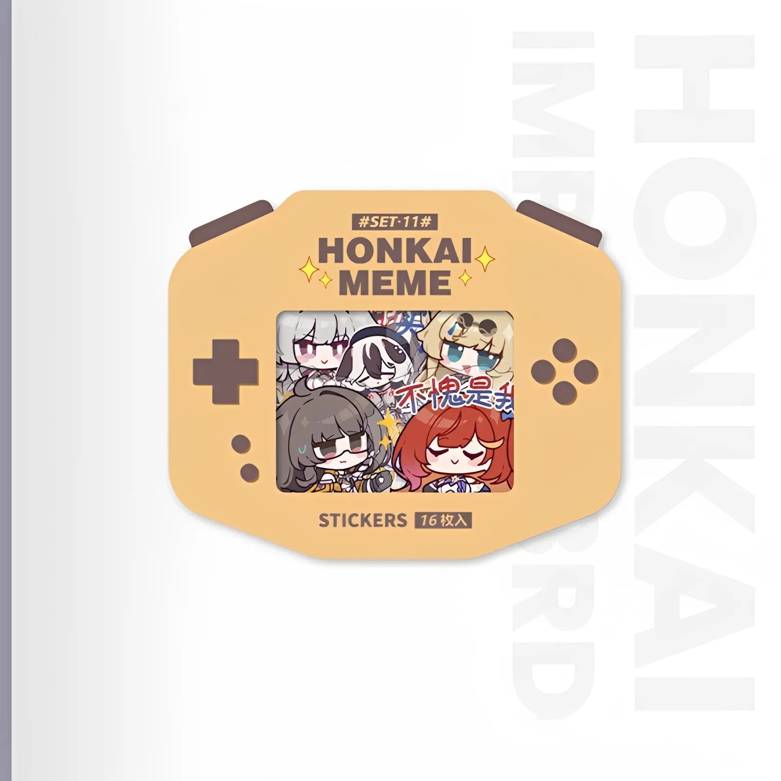 Honkai Impact 3rd meme series anime stickers