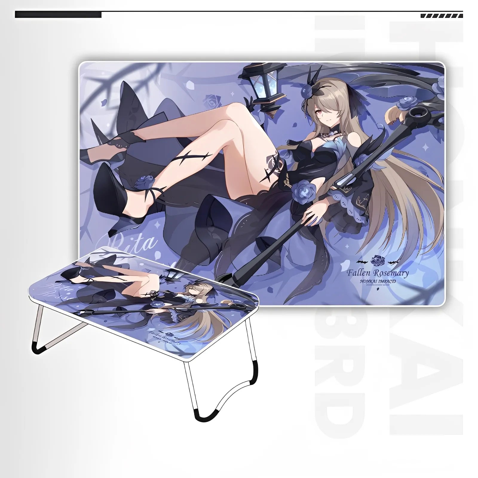 Honkai Impact 3rd Rita Valkyrie Foldable Laptop Bed Desk