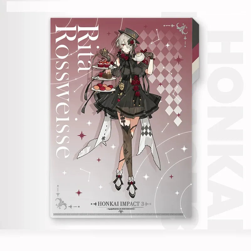 Honkai Impact 3 Rita Valkyrie Multi Layer File Folder A4
