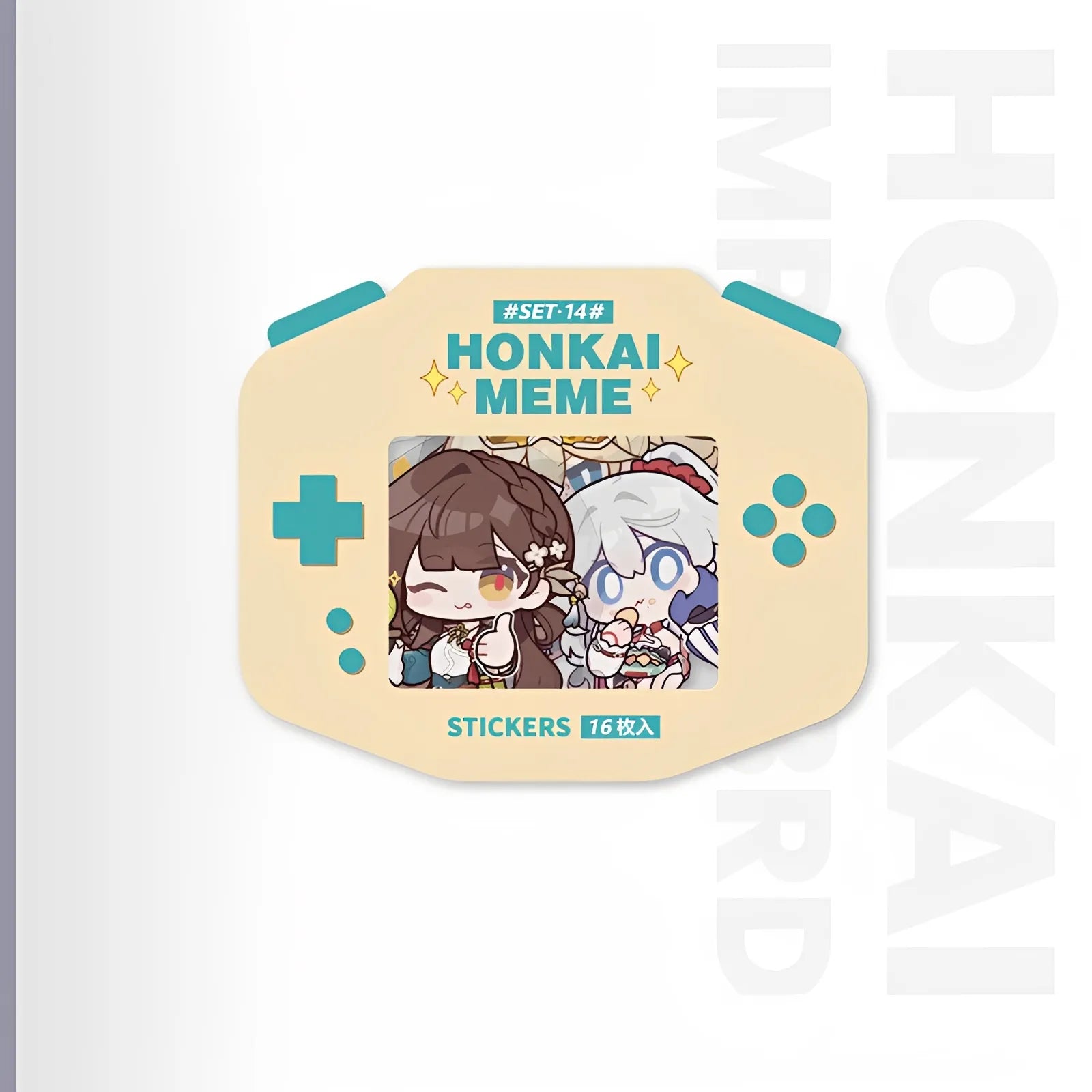 Honkai Impact 3rd sticker set packaging