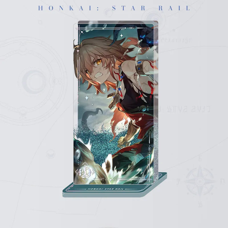 Honkai: Star Rail A Trail of Bygone Blood Light Cone Flowing Sand Acrylic Standee