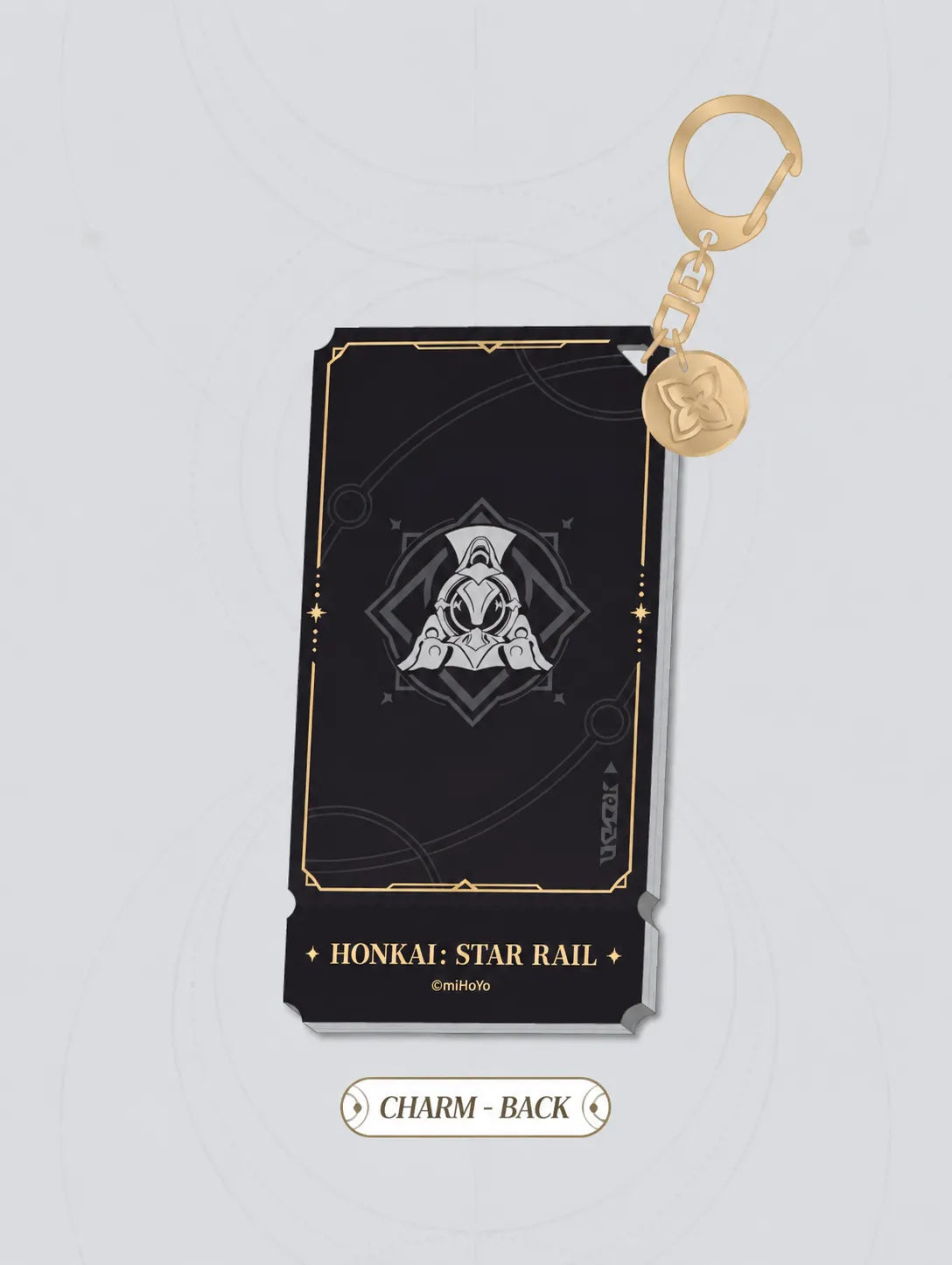 Back design of the Honkai: Star Rail Abundance acrylic charm