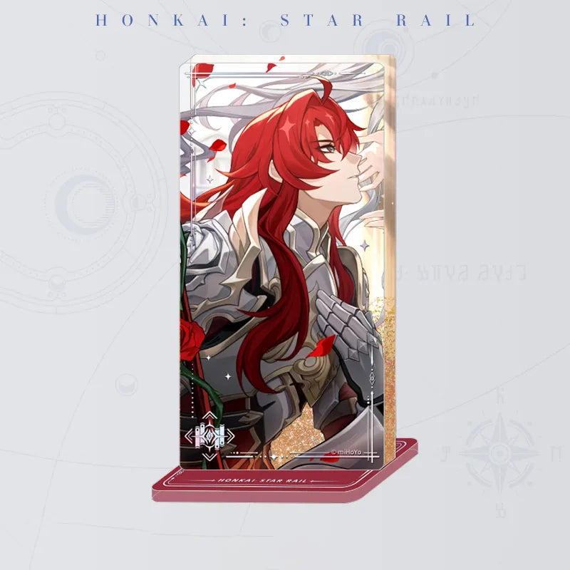 Honkai: Star Rail An Instant Before A Gaze Light Cone Flowing Sand Acrylic Standee