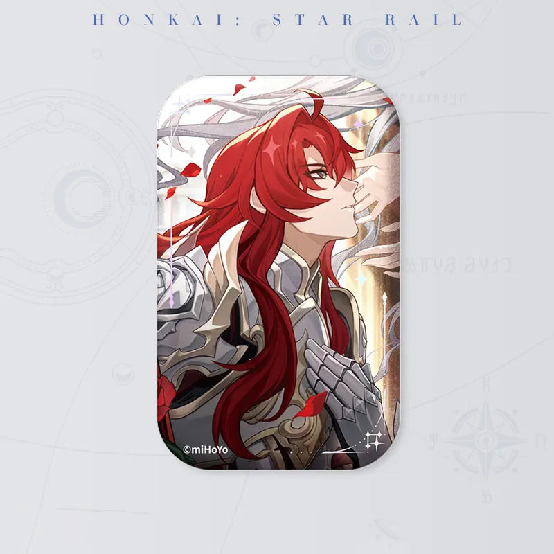 Honkai: Star Rail An Instant Before A Gaze Light Cone Tinplate Badge