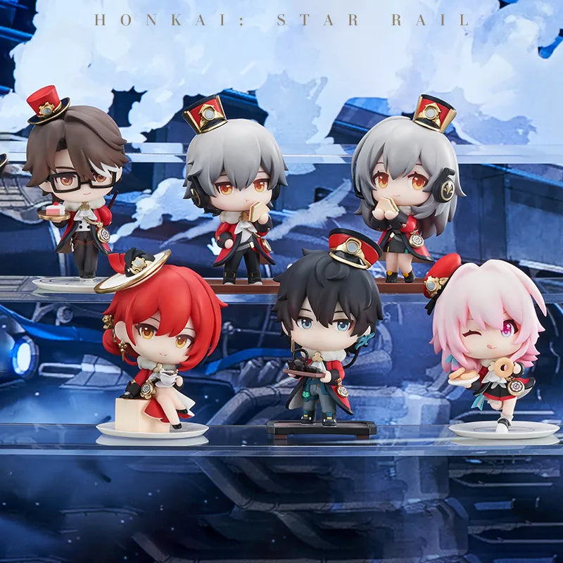 Honkai: Star Rail Astral Express Welcome Tea Party Chibi Figures