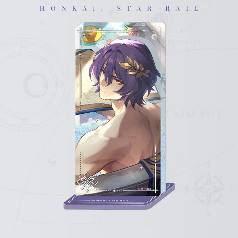 Honkai: Star Rail Baptism of Pure Thought Light Cone Flowing Sand Acrylic Standee
