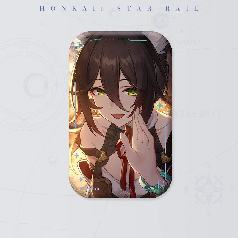 Honkai: Star Rail Carve the Moon, Weave the Clouds Light Cone Tinplate Badge