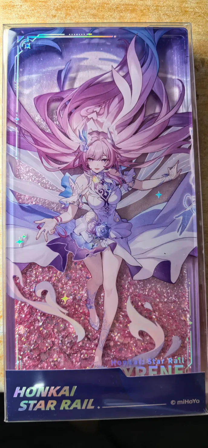 Honkai: Star Rail Character Artwork Series Présentoir Acrylique à Sable Pailleté