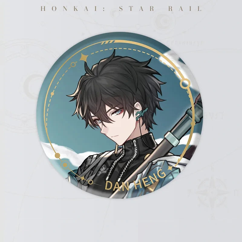 Honkai: Star Rail Character Artwork Series The Hunt Badge featuring Dan Heng