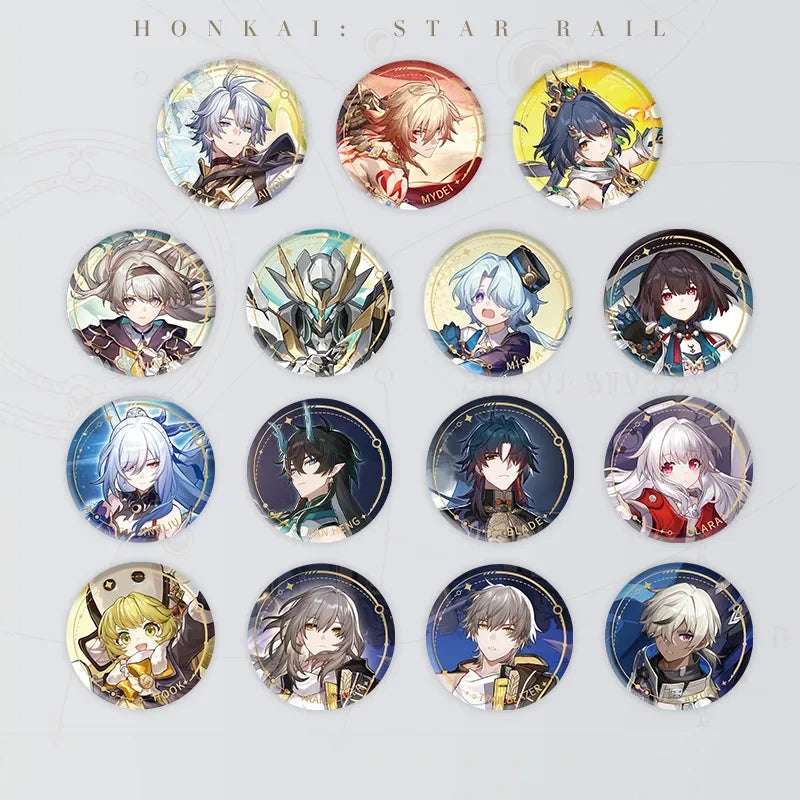 Honkai: Star Rail Character Artwork Series Destruction Badges collection