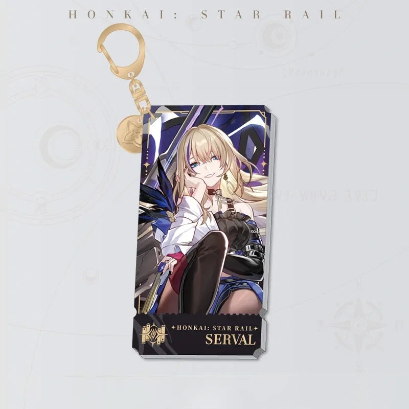 Honkai: Star Rail Character Artwork Series Serval acrylic charm