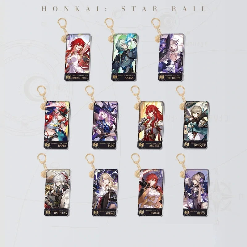 Honkai: Star Rail Character Artwork Series Erudition Acrylic Charms collection