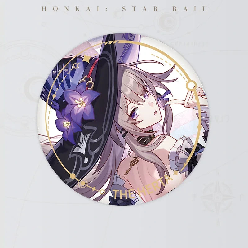Honkai: Star Rail Character Artwork Series Erudition Badge featuring The Herta