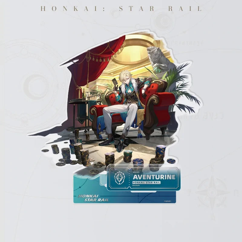 Honkai: Star Rail Character Artwork Series Preservation Acrylic Standee featuring Aventurine