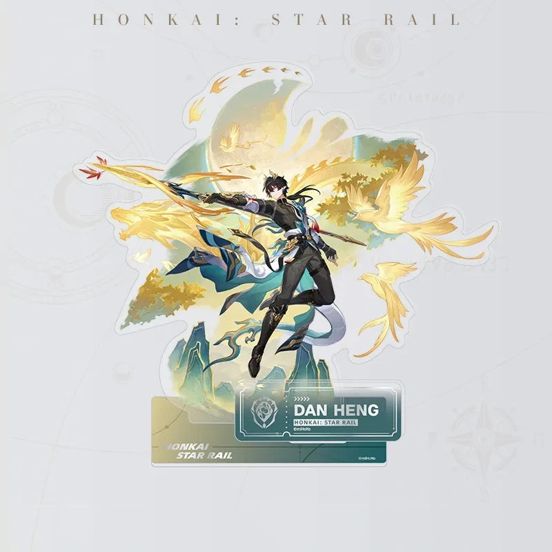 Honkai: Star Rail Character Artwork Series Preservation Acrylic Standee featuring Dan Heng • Permansor Terrae