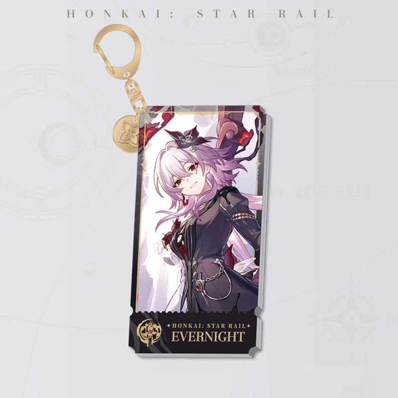 Honkai: Star Rail Character Artwork Series Evernight acrylic charm