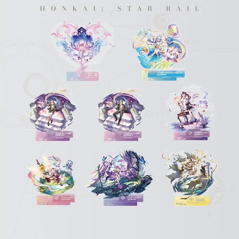 Honkai: Star Rail Character Artwork Series Remembrance Acrylic Standees collection