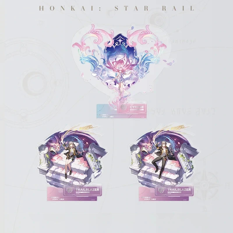 Honkai: Star Rail Character Artwork Series Remembrance Acrylic Standees character designs