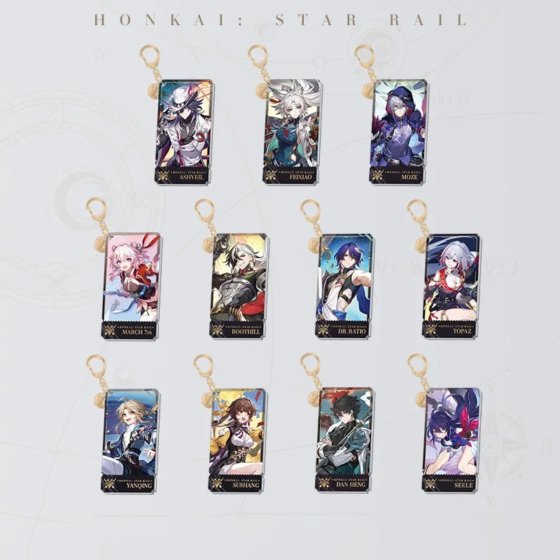 Honkai: Star Rail Character Artwork Series The Hunt Acrylic Charms