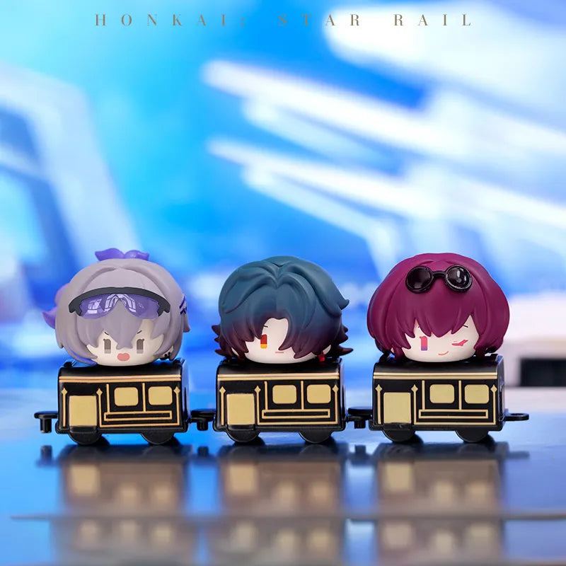 Chibi Stack-Up Series collectible figures featuring Honkai: Star Rail characters