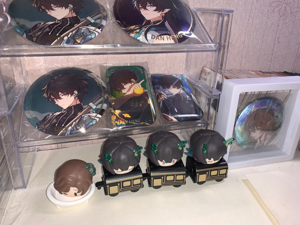Honkai: Star Rail Chibi Stack-Up Series Vol. 1 Figuras de Caixa Surpresa