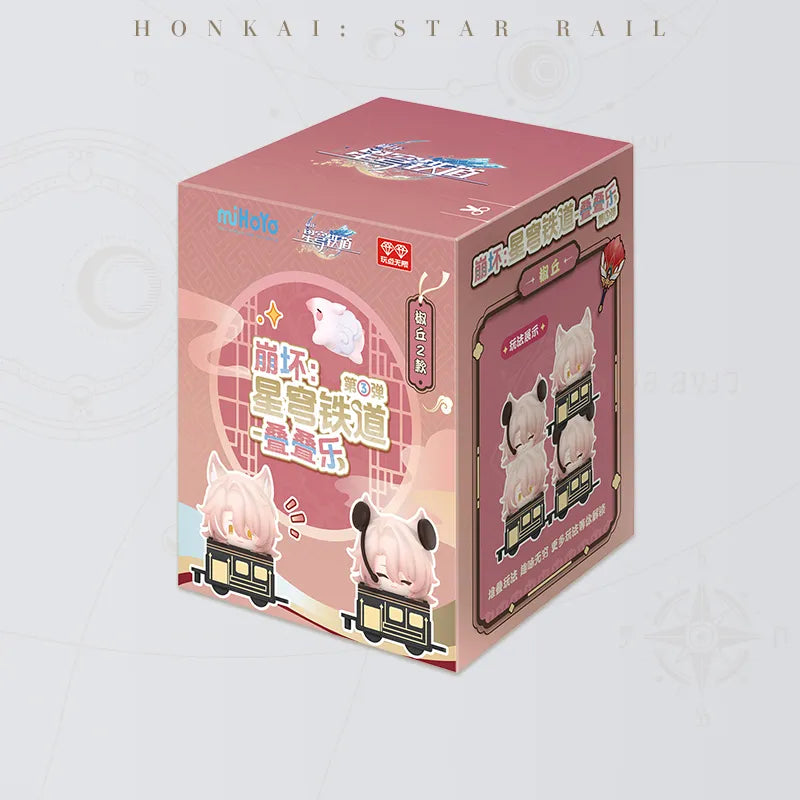 Honkai: Star Rail Jiaoqiu Chibi Stack-Up Figure Set with two designs