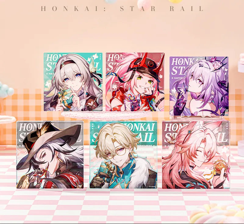 Honkai: Star Rail Cosmic Candy House Series Acrylic Display Blocks showcase