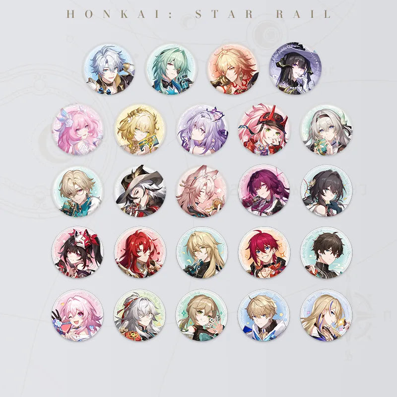 Honkai: Star Rail Cosmic Candy House Series badge designs
