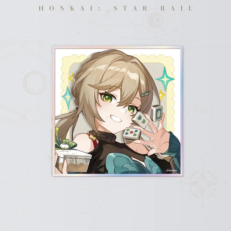 Honkai: Star Rail Cosmic Candy House Series Qingque PET Shikishi Art Board