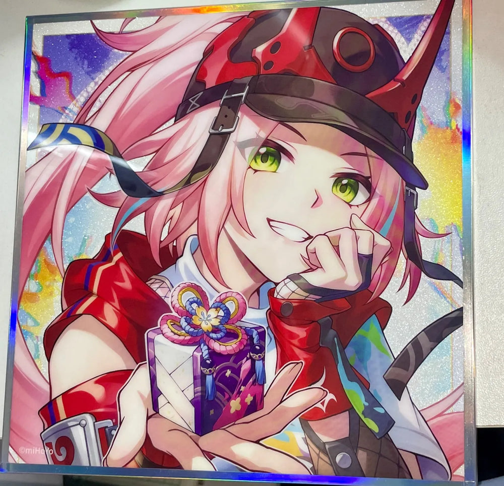 Honkai: Star Rail Cosmic Candy House Series Láminas artísticas Shikishi de PET
