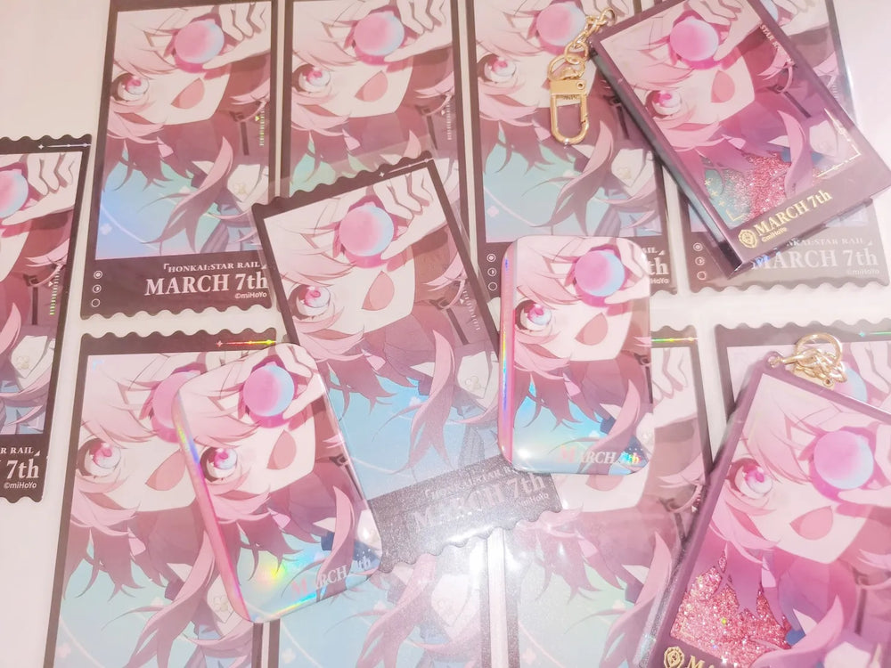 Honkai: Star Rail Departure Countdown Series Flowing Sand Acrylic Charms