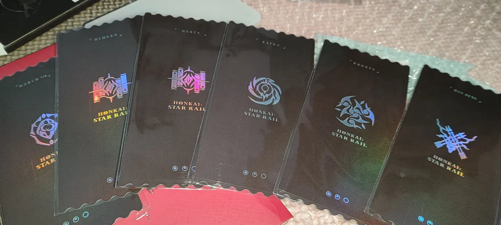 Honkai: Star Rail Departure Countdown Series Holographic Commemorative Ticket Set